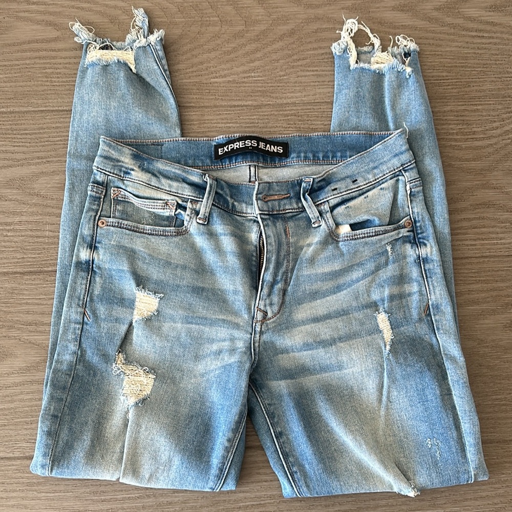 Express jeans size 8